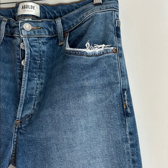 Agolde Riley Crop Jeans - Picture 3 of 7